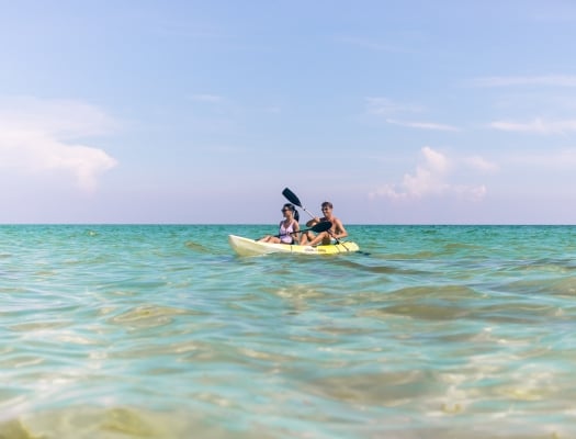 Kayaking in the Gulf