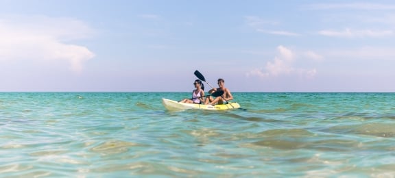 Kayaking in the Gulf
