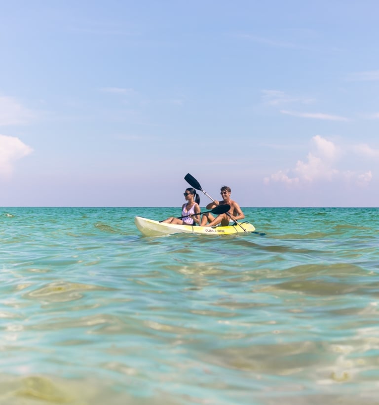 Kayaking in the Gulf