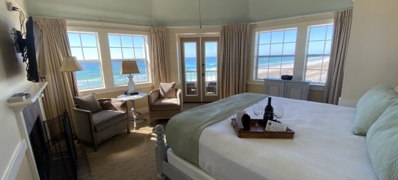 Corner room ocean view