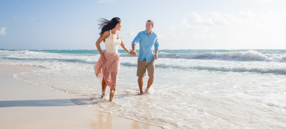 Couple on beach