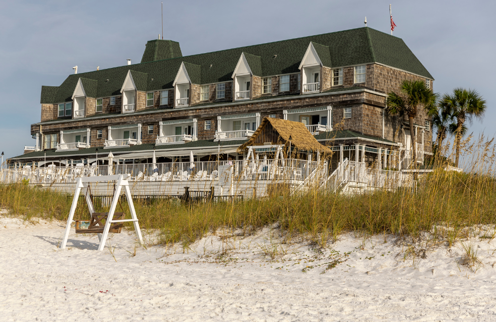 HPI Building from beach 3